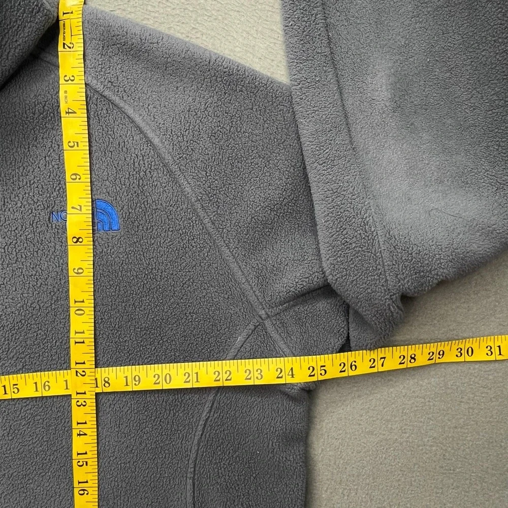The North Face Men Jacket Gray Blue Polyester XL Full Zip T164 Gorpcore Outdoor